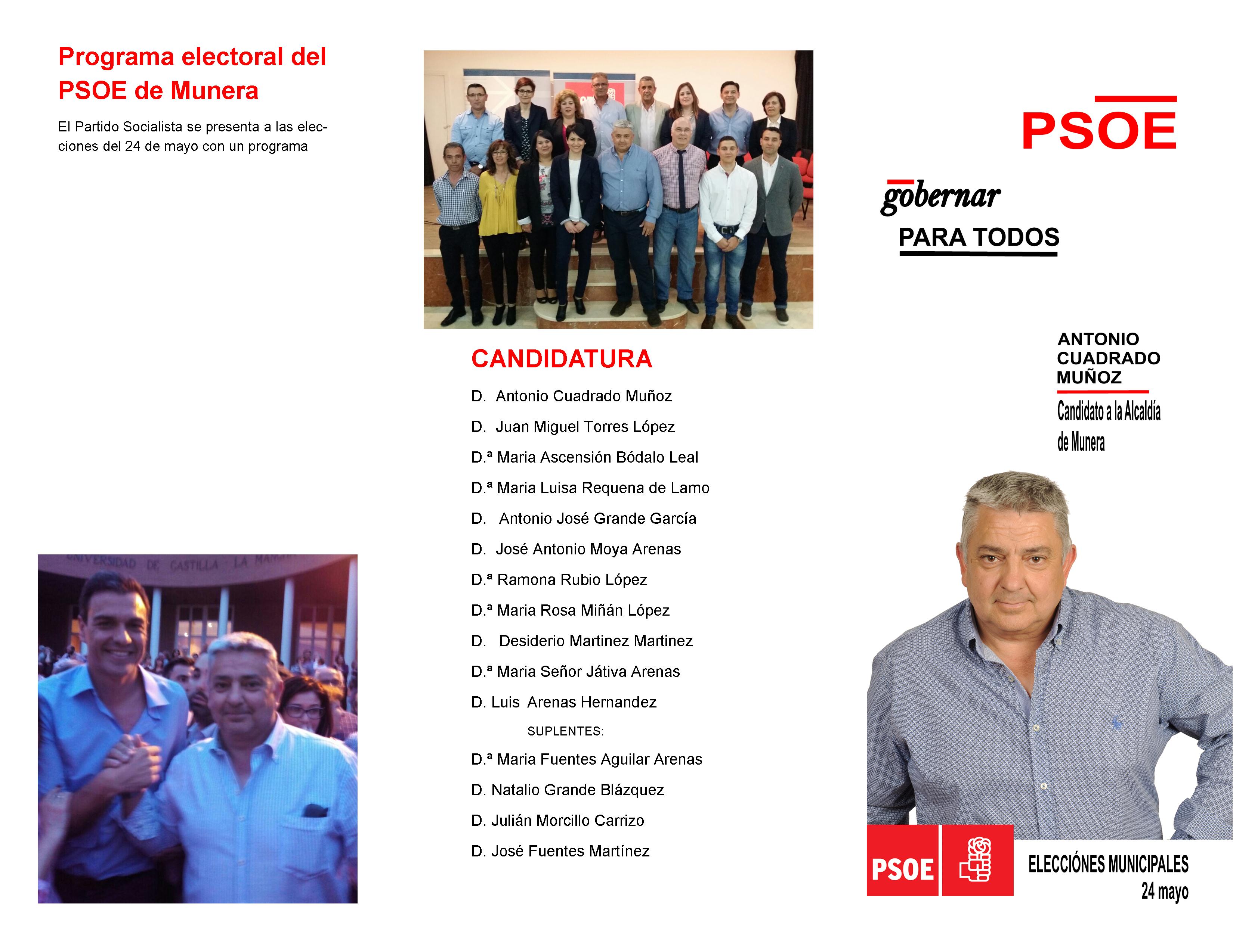 Programa Electoral Municipales 2015